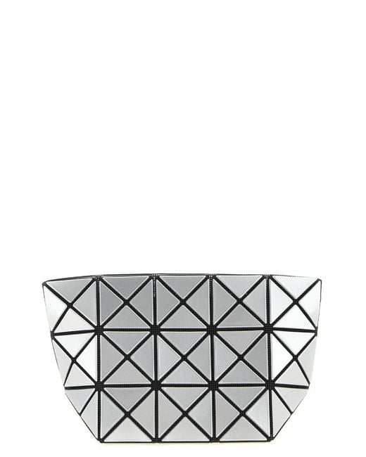 Issey Miyake Gray 'prism' Clutch