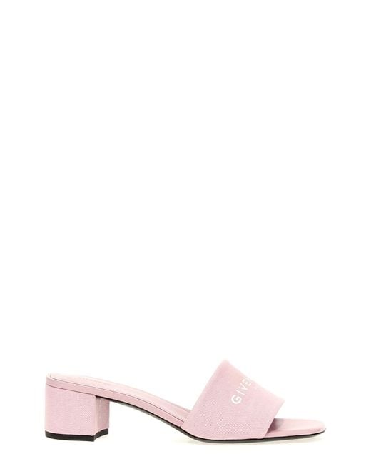 Givenchy Pink Sandalen "4G"