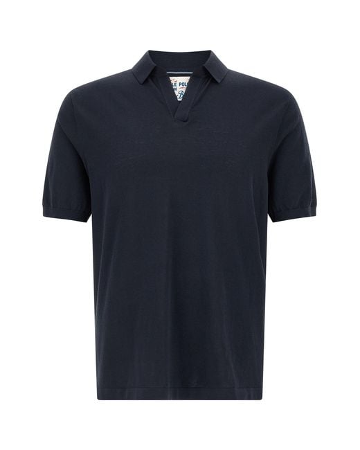 Mc2 Saint Barth Blue 'sloan' Polo Shirt for men