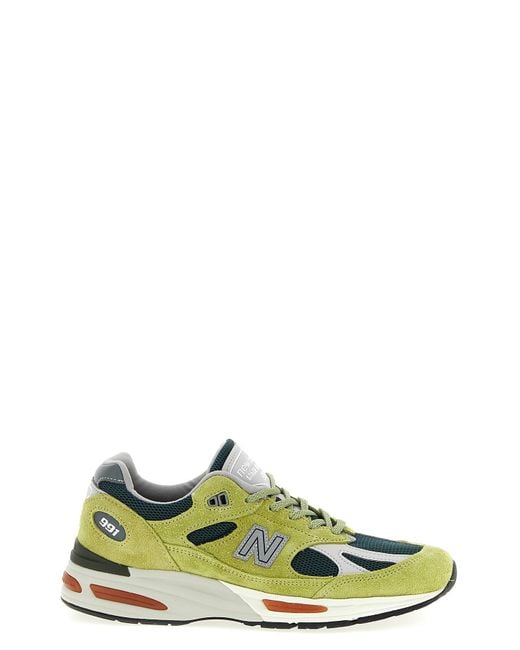 New Balance Sneakers "Made In Uk 991V2" in Green für Herren
