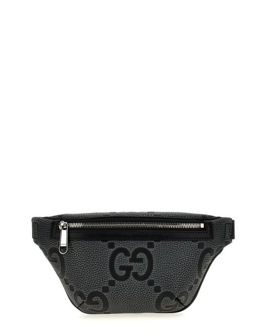 Gucci Kängurutasche'jumbo Gg' in Black für Herren