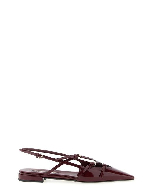 Miu Miu Brown Slingback Straps