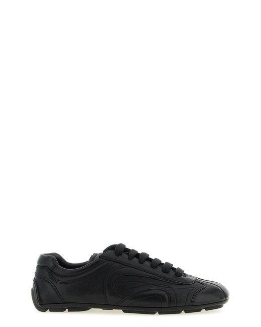 Prada Black 'montecarlo Re-edition 2005' Sneakers for men