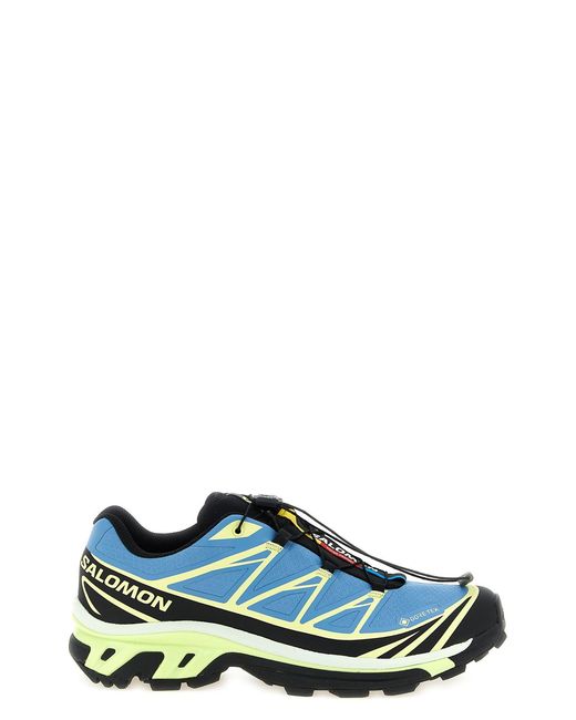 Salomon Blue 'Xt-6 Gtx' Sneakers for men