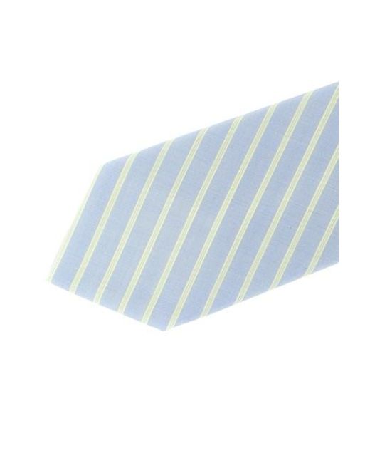 Cravatta Righe di Auralee in Blue da Uomo