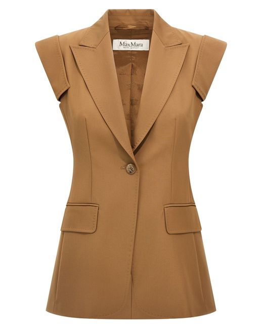 Max Mara Brown Blazer "Bergamo"