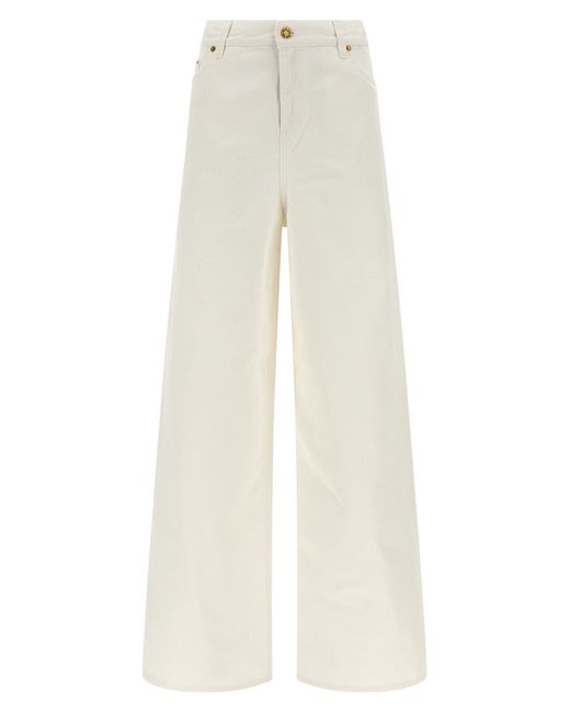 Golden Goose Deluxe Brand White 'melody Boyfriend' Jeans