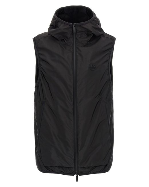 Moncler Weste "Moretan" in Black für Herren