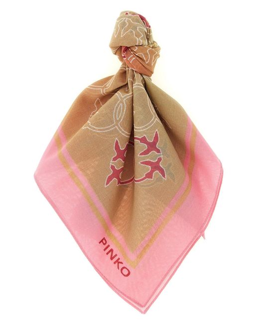 Pinko Pink Schal "Valzer"