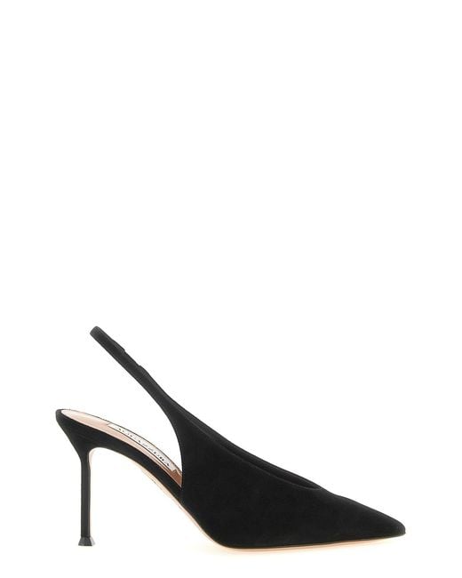 Aquazzura Black 'voltaire' Slingback