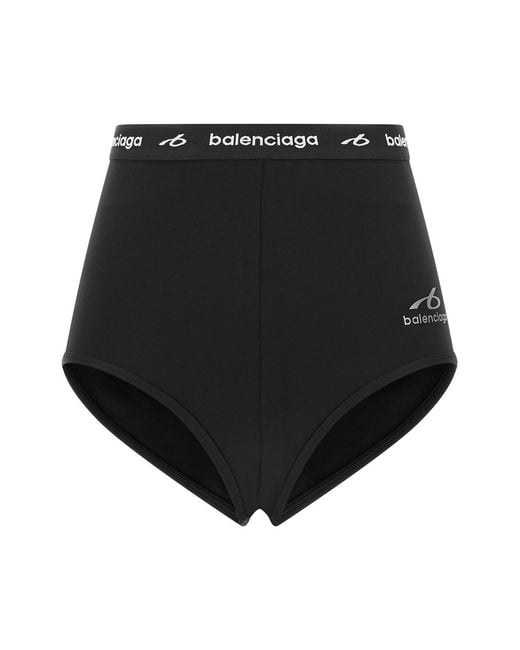 Balenciaga Black 'techwear' Briefs