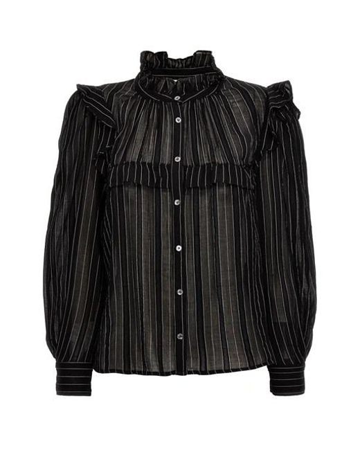 Camicia 'Idety' di Isabel Marant in Black