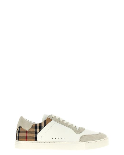 Burberry Low-Top Sneaker in White für Herren