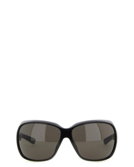 Gucci Gray Square Sunglasses