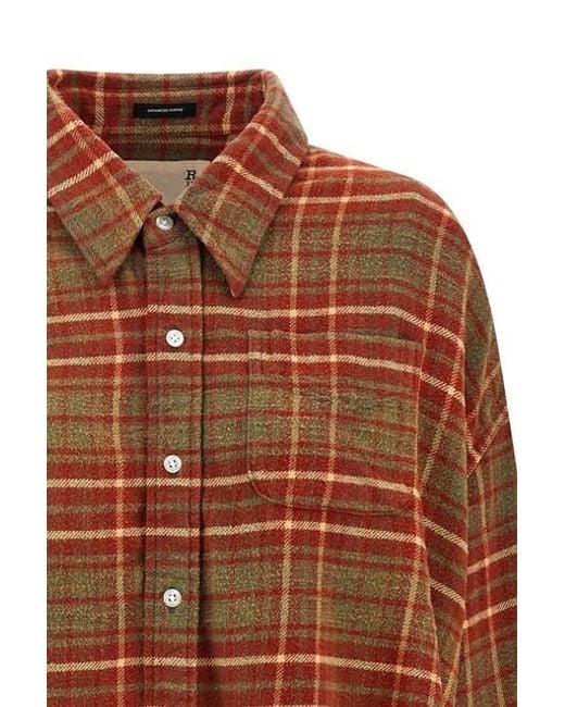 Camicia Frange di R13 in Brown