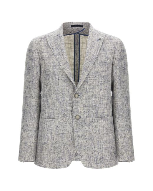 Tagliatore Gray 'montecarlo' Blazer for men