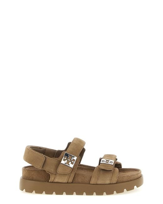 Tory Burch Brown 'mellow' Sandals