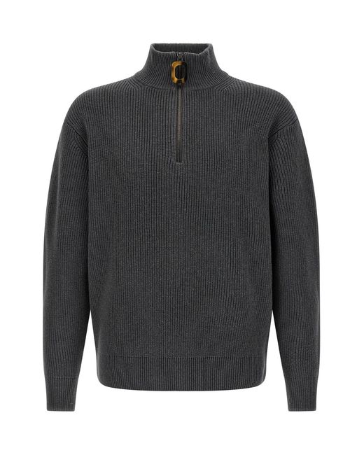 J.W. Anderson Gray Half-zip Sweater for men