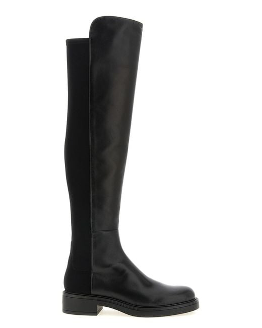 Stuart Weitzman Black '5050 Celia' Boots