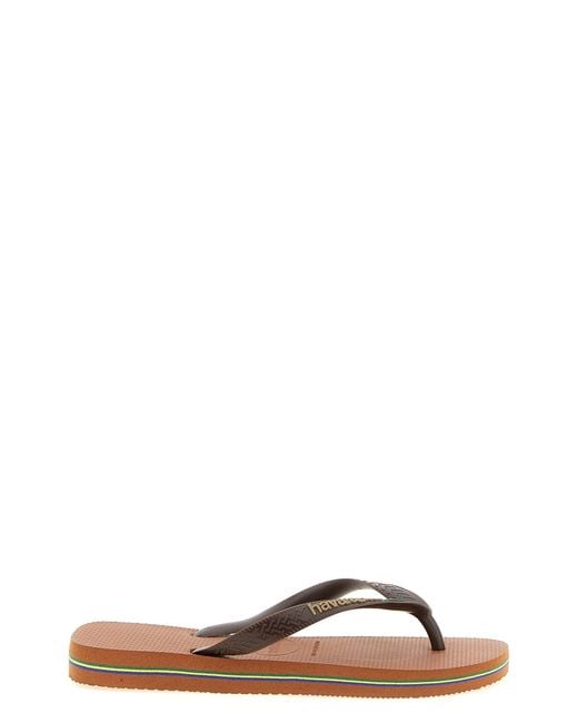 Havaianas Multicolor 'brasil Logo' Sandals