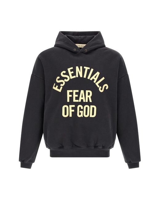 Fear Of God Gray 'campus 90s' Hoodie for men
