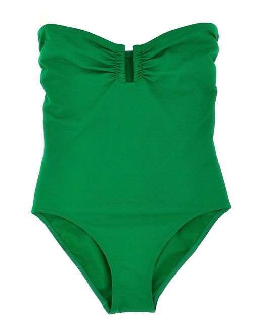 Eres Green 'cassiopee' One-piece Swimsuit