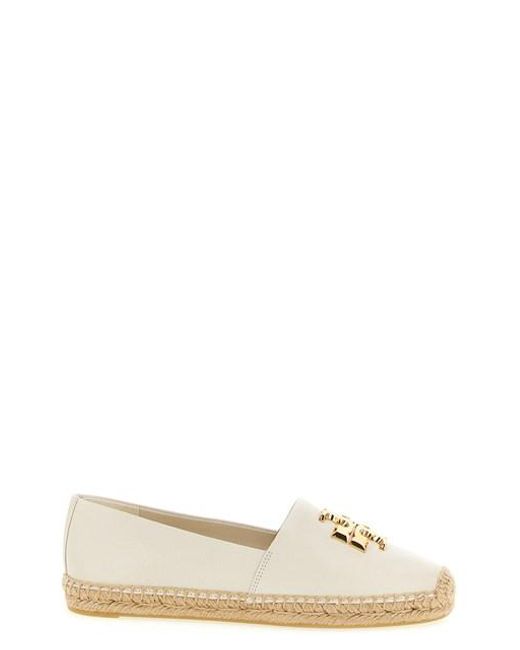 Tory Burch White 'eleanor' Espadrilles