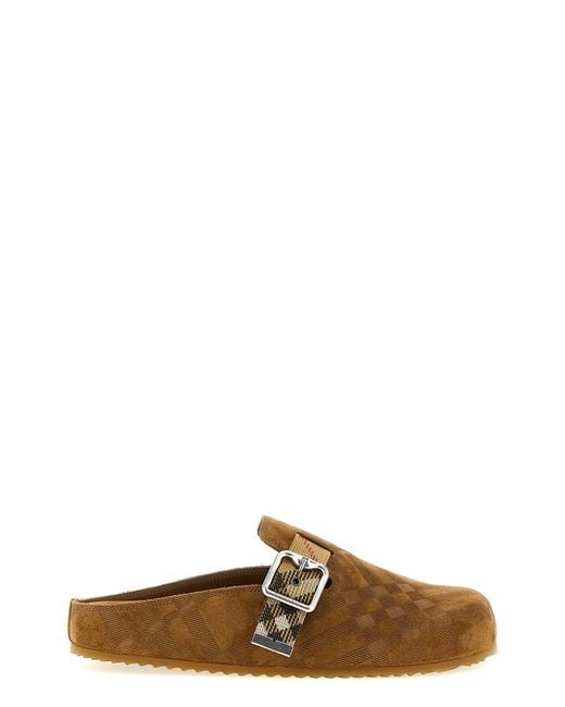 Burberry Brown 'urchin' Clog