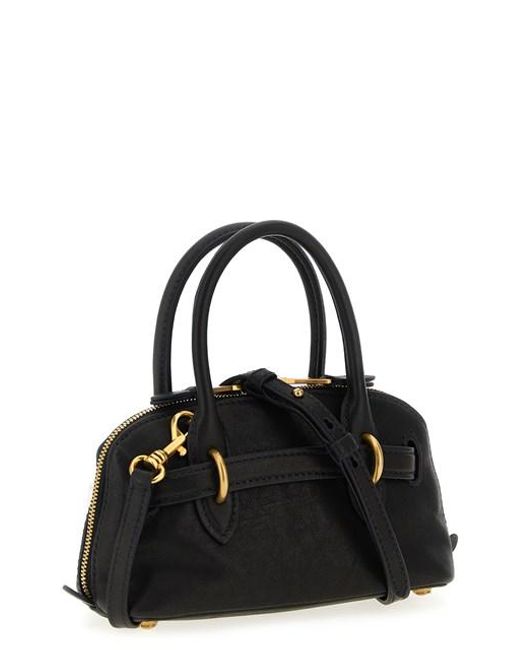 Borsa A Mano 'Aventure' Mini di Miu Miu in Black