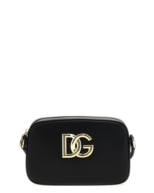 Dolce & Gabbana Black Umhängetasche "3.5"