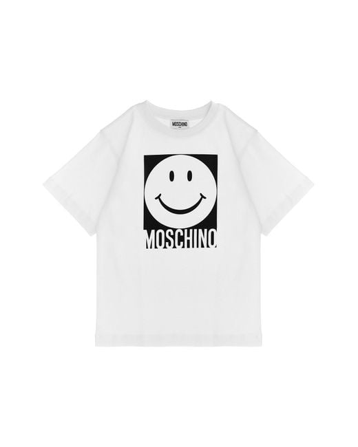 Moschino Multicolor Printed T-shirt for men