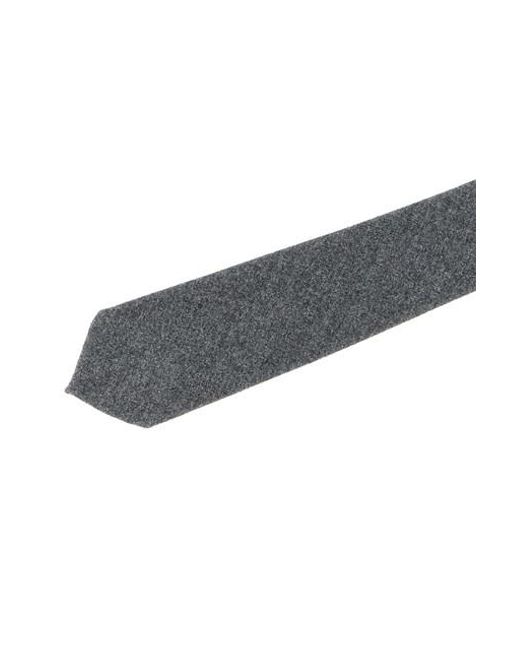 Cravatta Lana di Barba Napoli in Black da Uomo