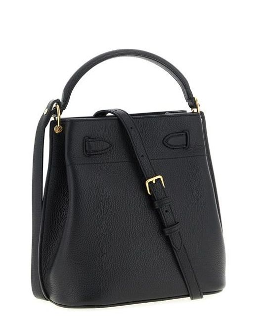 Secchiello 'Islington' Piccolo di Mulberry in Black