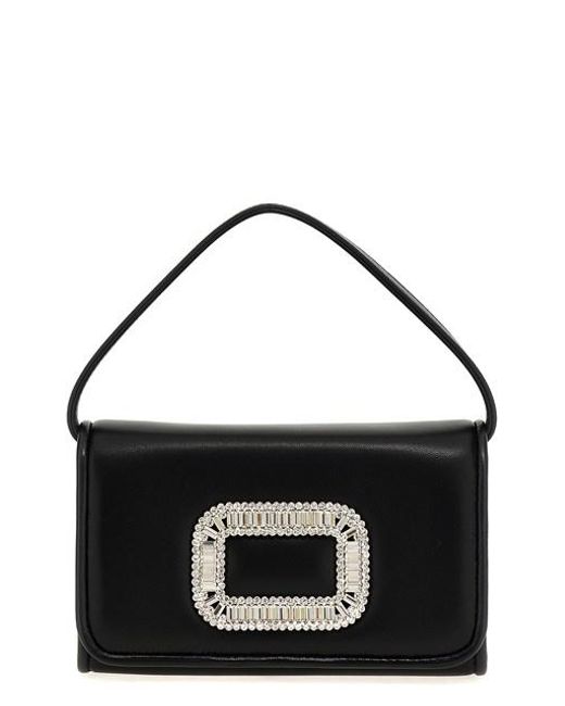 Borsa A Mano 'Pilgrim Micro' di Roger Vivier in Black