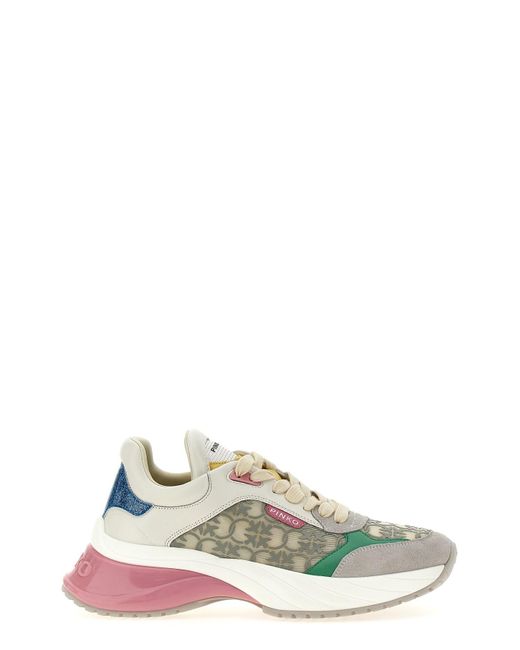 Pinko White Sneakers "Ariel"