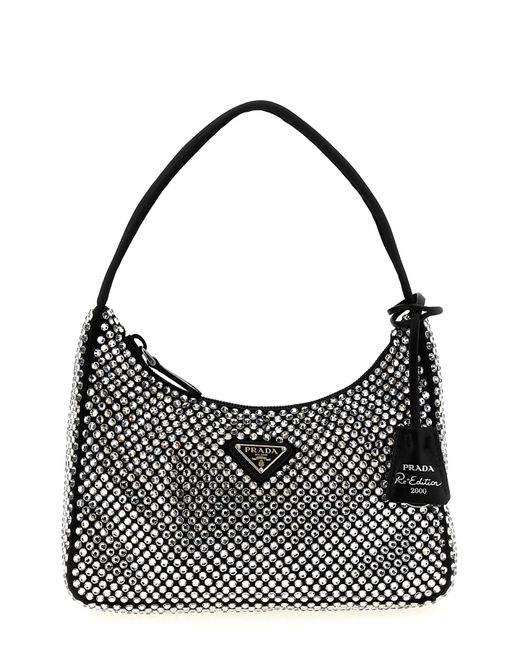 Prada Black Handtasche "Re-Edition 2000"