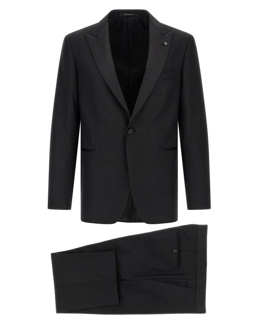 Tagliatore Black 'napoli' Tuxedo Dress for men