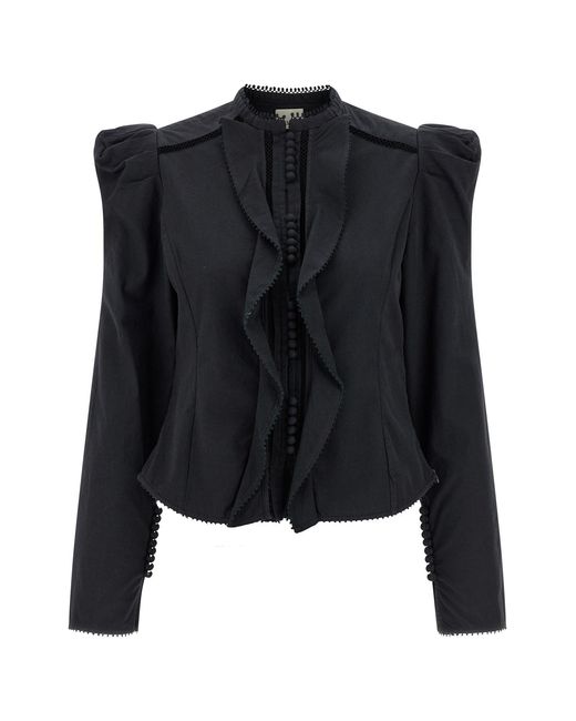 Isabel Marant Black 'calina' Shirt