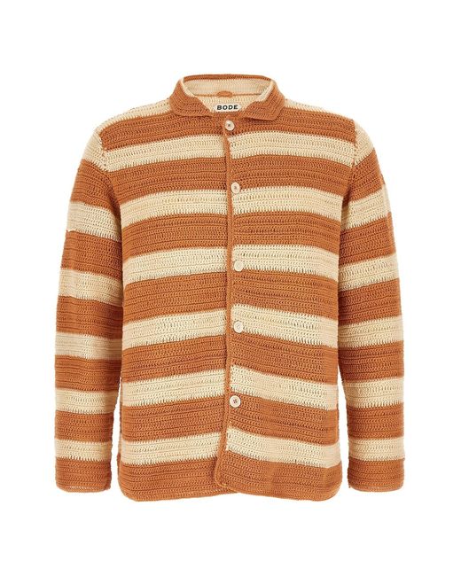 Bode Brown 'sherbet' Shirt for men