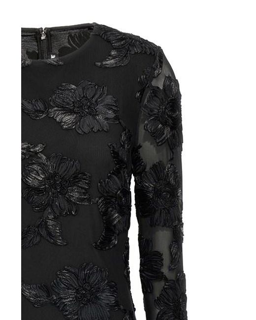 Abito 'Flower Mesh Mini' di ROTATE BIRGER CHRISTENSEN in Black