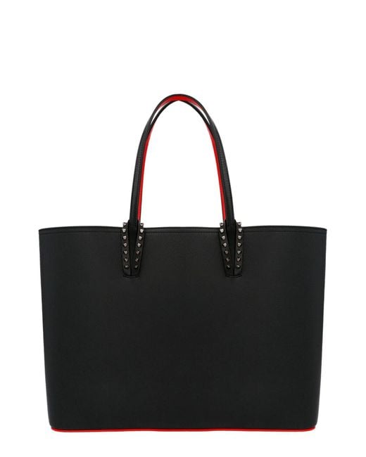 Christian Louboutin Black 'cabata' Shopping Bag