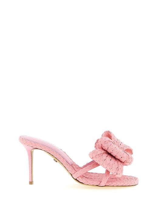 Mach & Mach Pink 'le Cadeau' Mules