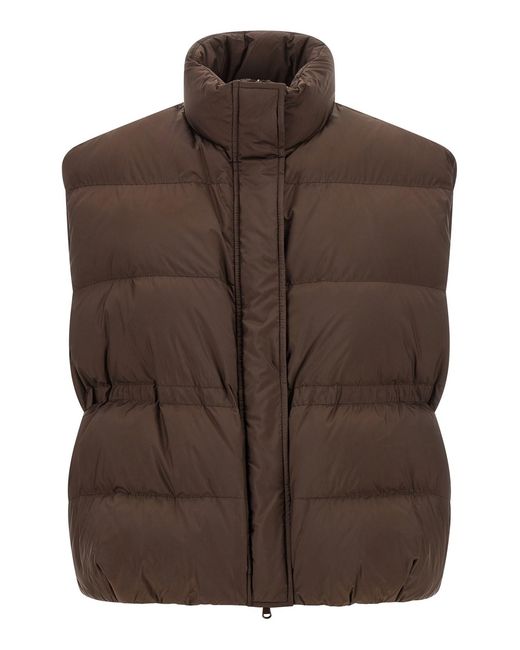 Brunello Cucinelli Brown 'monile' Vest