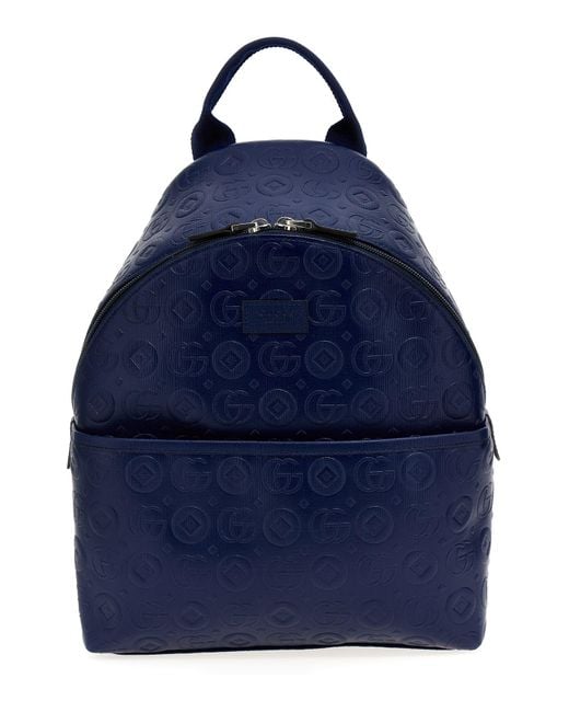 Gucci Blue 'double G' Backpack