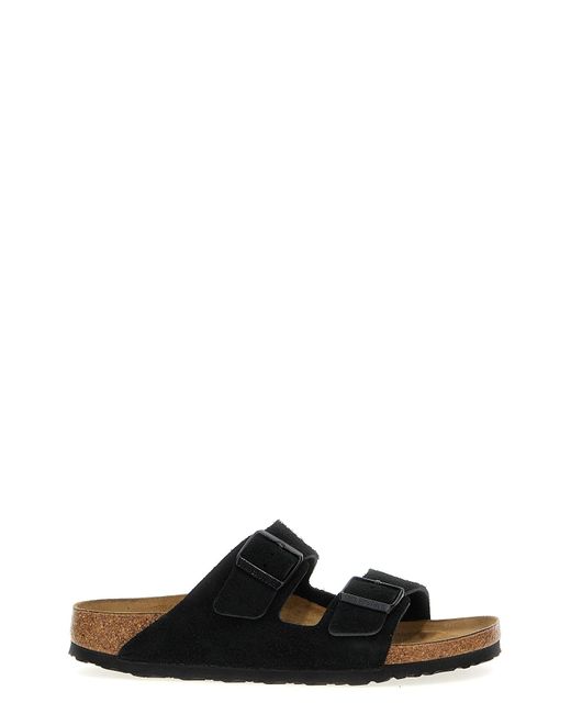 Birkenstock Black 'arizona Bs' Sandals