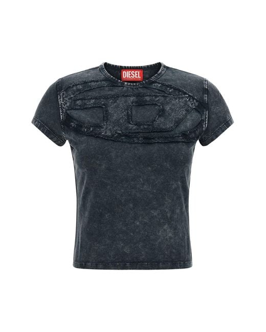 DIESEL Black 't-mely-cup' T-shirt