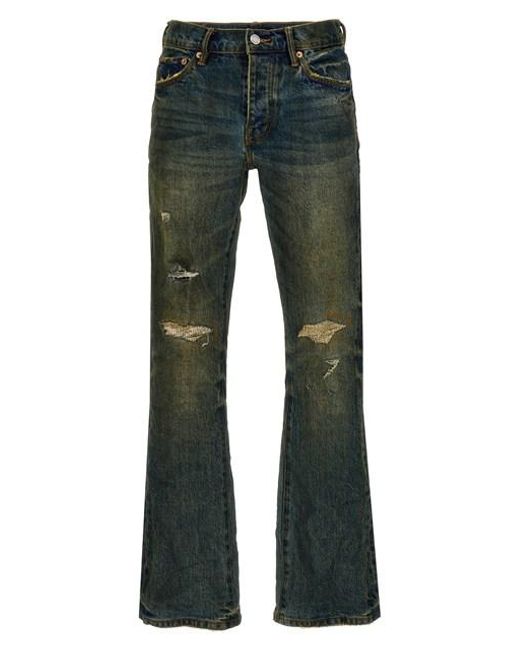 Jeans 'Flared vintage afterglow' di Purple in Blue da Uomo