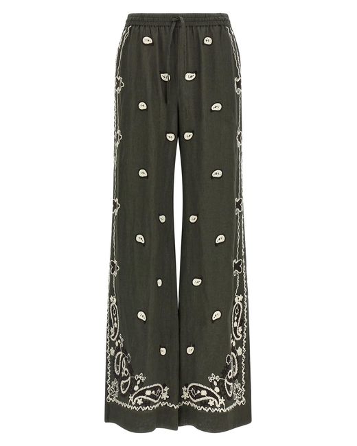 P.A.R.O.S.H. Green 'beach26' Pants
