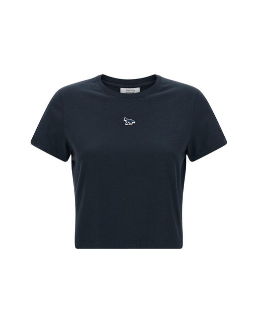 Maison Kitsuné Blue 'baby Fox' T-shirt