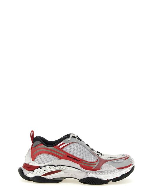 Balenciaga Red 'triple S 2' Sneakers for men